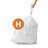 Simplehuman Code H Custom Fit Drawstring Trash Bags, 30-35 Liter / 8-9.2 Gallon-99049288-99049289