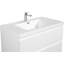 Meuble-lavabo flottant 36 po avec lavabo, meuble-lavabo mural moderne 36 po avec lavabo en résine et tiroirs à fermeture en douceur