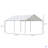 Heavy Duty Galvanized Car Canopy-111463269