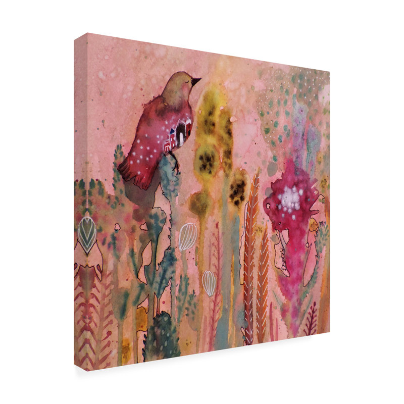 Art sur toile Sylvie Demers, H 24 po x l 24 po x P 2 po