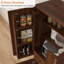 Armoire autoportante à 4 portes avec étagères et tiroir Modern Modern pour salle de bain et salon-129158870