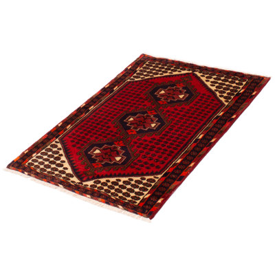 Tapis rouge Andelz 3 pi 4 po x 4 pi 9 po