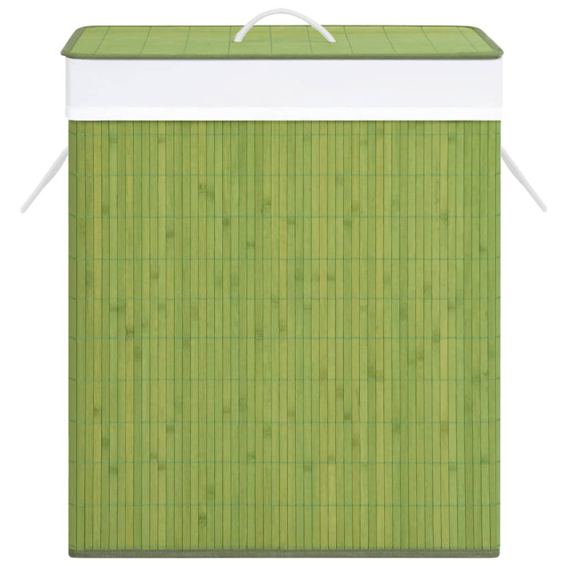 Collapsible Laundry Basket Laundry Bin Dirty Clothes Hamper Bamboo, Medium (24.6" H x 20.5" W x 12.6" D), Black