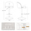 Tabouret de bar pivotant à hauteur réglable Keily-1178537953-1178698706-1194021263