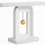 Console de 100 cm (39,4 po), table d'entrée moderne avec décor doré