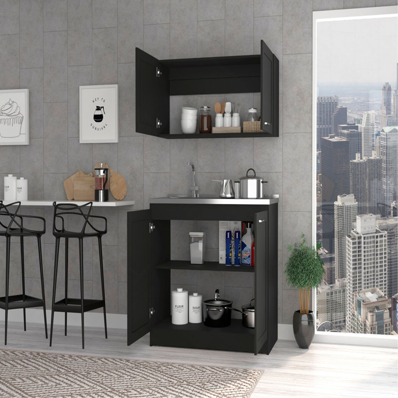 Cabinet Set, Two Shelves