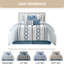 Ensemble d'édredon en microfibre 7 pièces Anthony-594727648-594727651