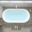 Baignoire de trempage autoportante en acrylique 59 po. X 30 po.-81515716
