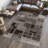 4' X 6' Brown Geometric Area Rug