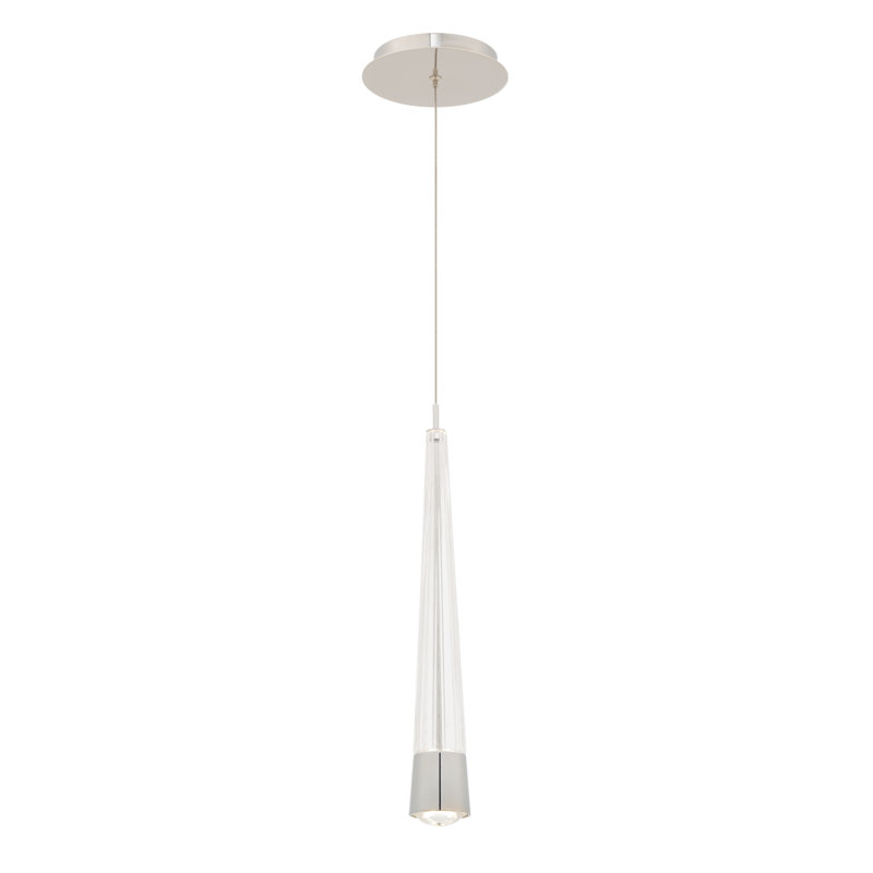 Quill LED Pendant, 4000K, Chrome