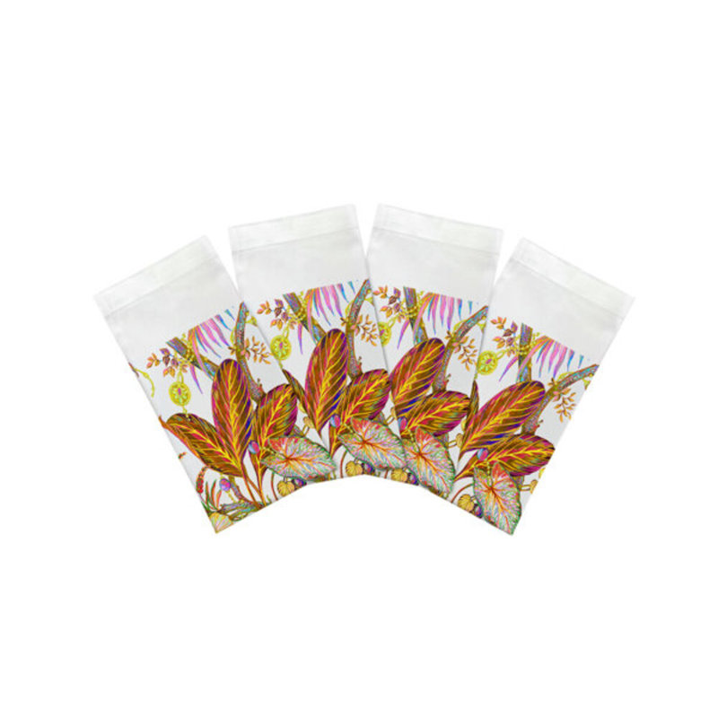 Amazonia Cotton Sateen Dinner Napkins, Splendor