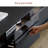 Solid wood TV cabinet durable multi-layer storage-105170617