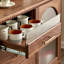 Buffet décoratif minimaliste en verre-1957537306