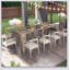 Table console extensible multifonctionnelle à longueur réglable pour des repas polyvalents et un gain d'espace à la maison