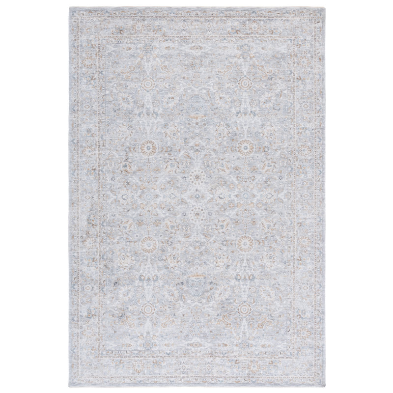 Tapis en polyester à usage oriental Voyle 478, Rectangle 9 pi x 12 pi