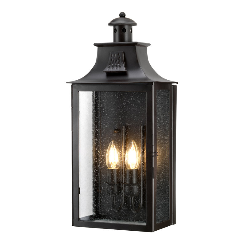 Westminster Old Bronze 2 - Bulb Outdoor Wall Lantern