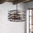 Ameal 6-Light 19.68 inch Oversize Unique Design Adjustable Pendant Light