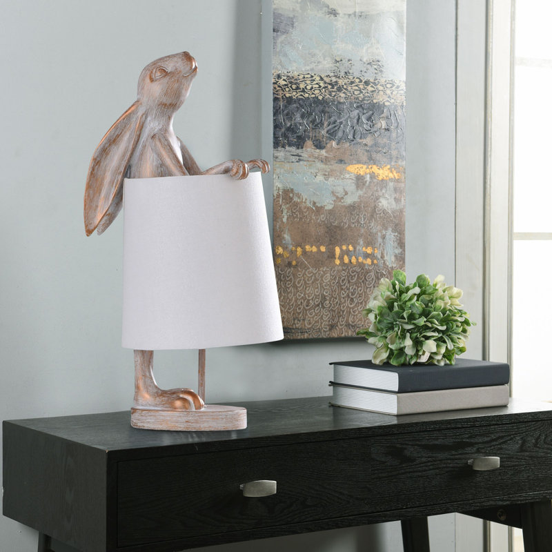Lampe de table en cuivre cendré / clair 23 po Malta Malta