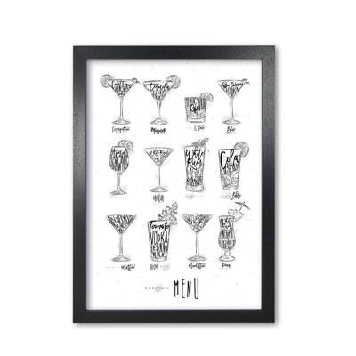 Cocktails Menu - Print