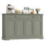 Buffet de 54 po Shondolyn avec tiroirs, armoires de rangement crédence (tablette réglable)-2000922949