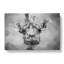 Wonderful Giraffe in Abstract - Wrapped Canvas-55303734