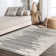 Errol Aya Berber Stripe Geometric Cream/Gray Rug