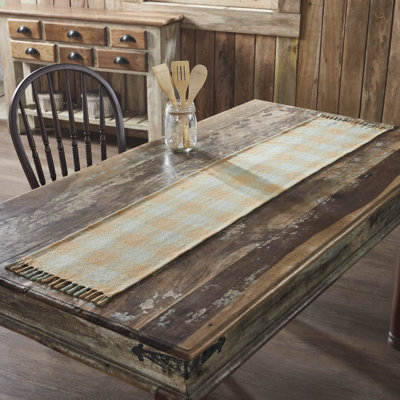 Hiromu Rectangle Checkered Plastic / Acrylic Table Runner