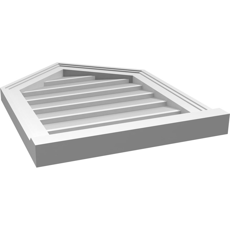 Ventilateur à pignon en uréthane non-fonctionnel Signature, H 24 po x l 18 po x P 2 po