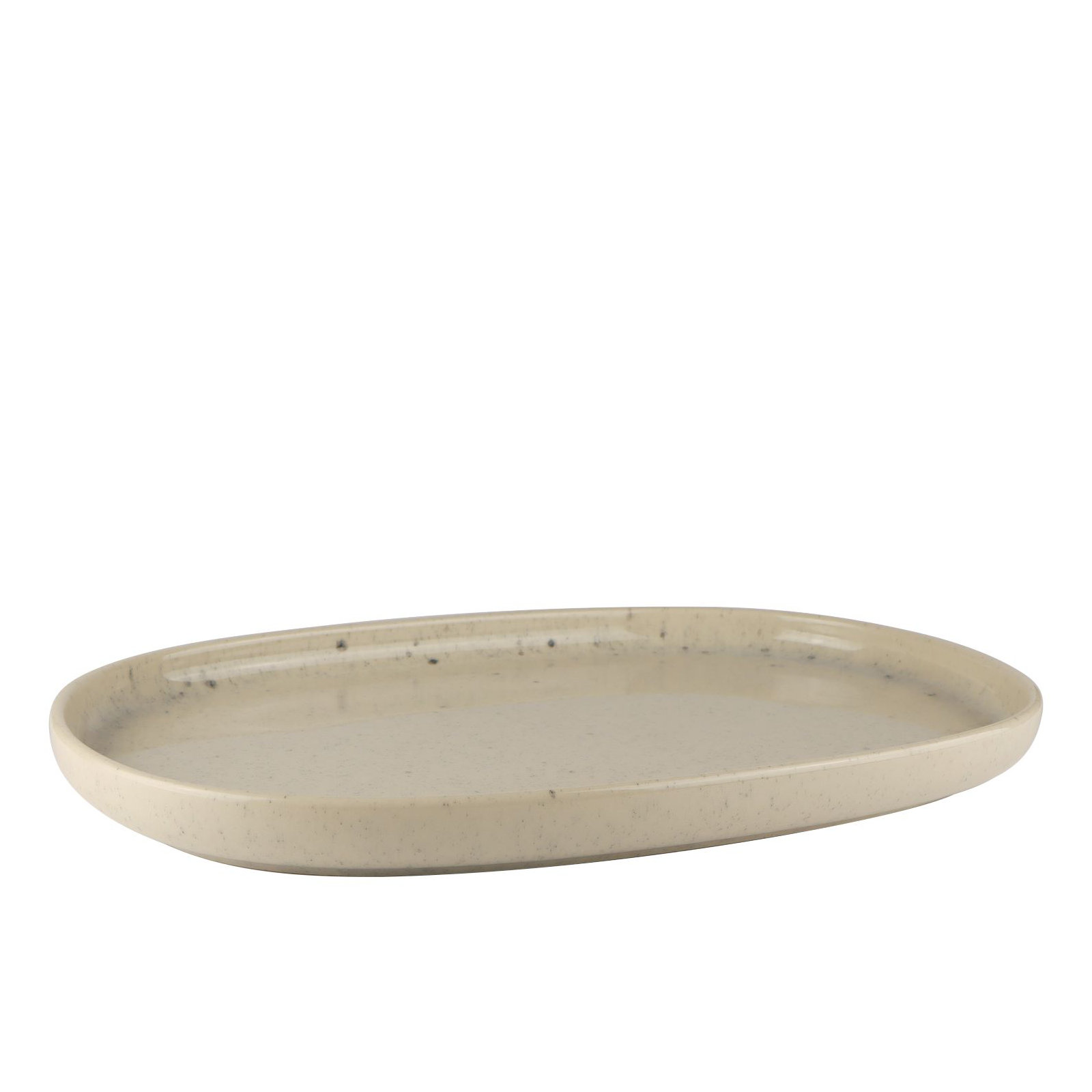 Aylor Oval Platter, Beige