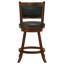 Tabouret pivotant en bois (ensemble de 2)