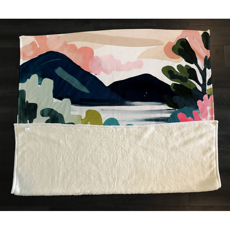 Throw Blanket, 51" W x 60" L