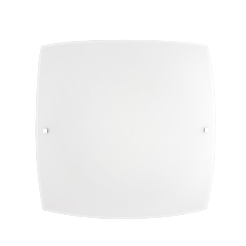 Quale Glass Flush Mount