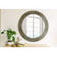Huldar Glass Flat Wall Mirror