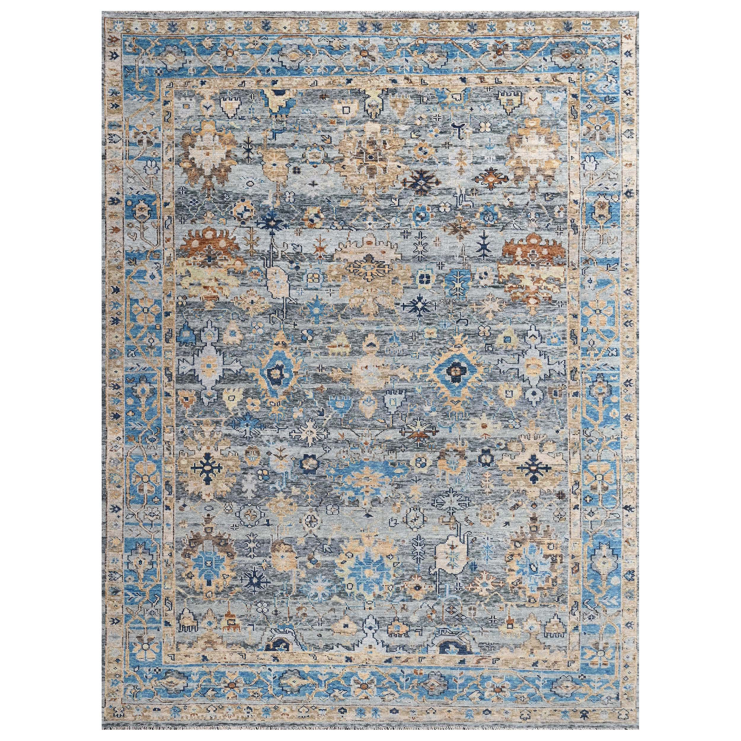 Bokara Rug Co., Inc. Rectangle Oriental Hand-Knotted Wool Area Rug in ...