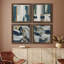 «Close to the Edge I», ensemble de 4 peintures sur toile encadrées-60147975-60147974