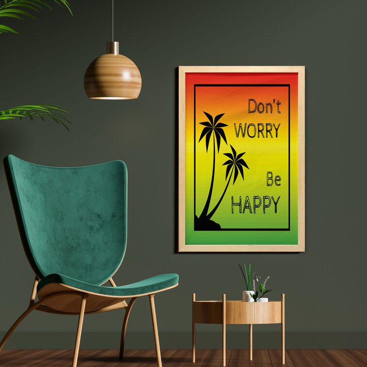 LIME GREEN OMBRE COLOR Art Print