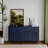 Trin Modern Lacquer Accent Cabinet with 4 Glass Doors – Adjustable Shelves Buffet Sideboard for Living Room, Dining Room, Entryway-1906473561