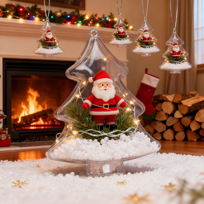 Boîte de bonbons de Noël