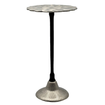 Pedestal End Table