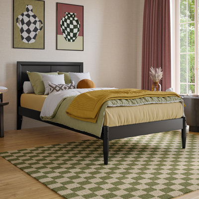 Ellarie Platform Bed with Adjustable Headboard