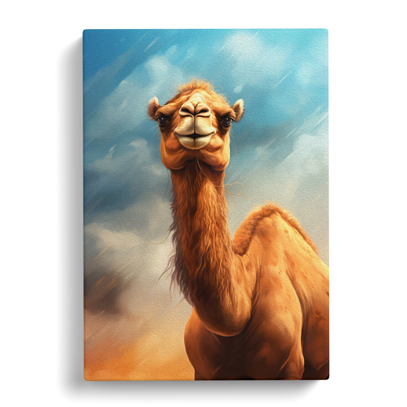 Camel Digital - Print, 60cm H x 40cm W x 3cm D