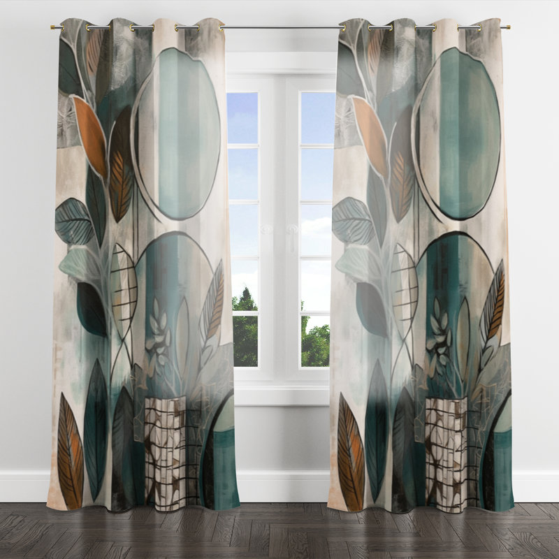 Isenberg - Traditional Velvet Grommet Curtain - Room Darkening - 1 panel, 52" W x 108" L, Golden Grommets