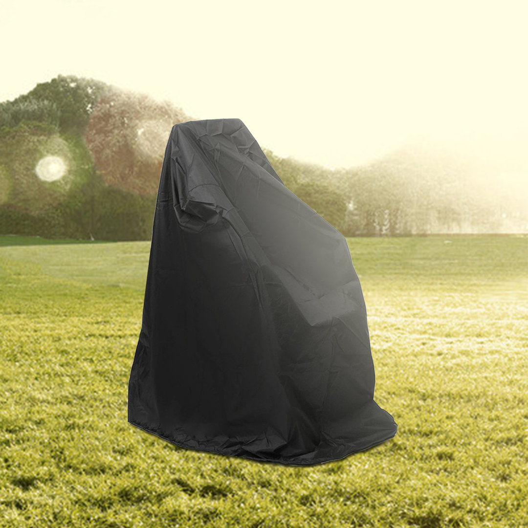 Motorized Wheelchair Dust Cover Waterproof Windproof UV-proof Black Arlmont & Co.