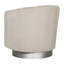 Fauteuil demi-tonneau pivotant de 28,75 po Conseilsy-60273092-60273099