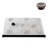 42 in. x 34 in. Alcove Acrylic Shower Base in Glossy Black With Right Drain, Drain Included-115222522
