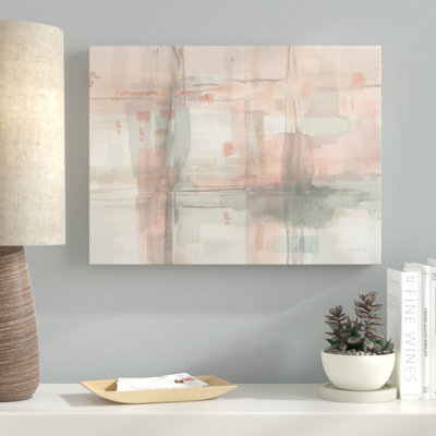 « intersect ii », reproduction de peinture à l’acrylique sur toile tendue