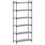 Adeife 188cm H x 30cm W Metal Standard Bookcase-747873584-747873586