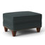 Repose-pieds rectangulaire en cuir véritable 28,5 po Taraval-1280470930-1280469396-1280469202