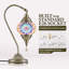 Lampe décorative turque en verre mosaïque faite à la main avec 3 modes de couleur-1301084008