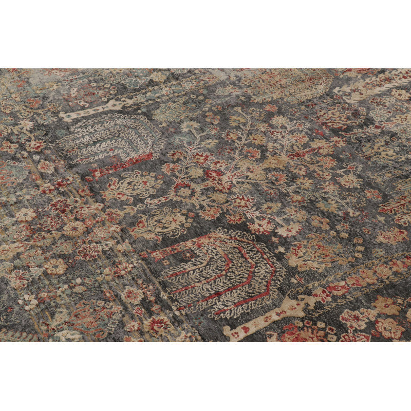 Modern Classics Hand Knotted Area Rug in Beige/Brown, Red, Blue, Cream/White, Orange, Pink, Gray/Silver
